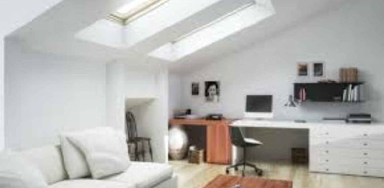 Des combles aménagés en bureau