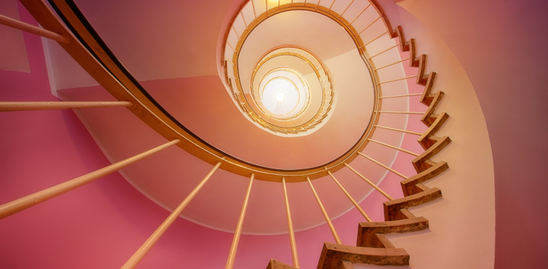 Perspective escalier