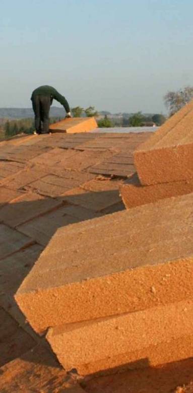 Panneaux de laine de bois pour l'isolation écologique - Nantes 44