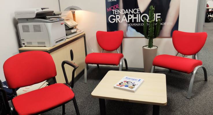 Aménagement des bureaux par l'agence de Joué-lès-Tours
