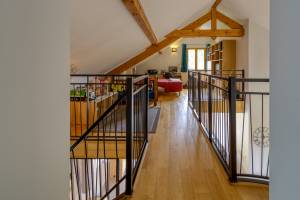 un bel accès aux combles