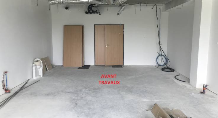 Locaux avant travaux (Lieusaint 77127)