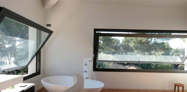 Fenêtres de salle de bain à soufflet salle de bain