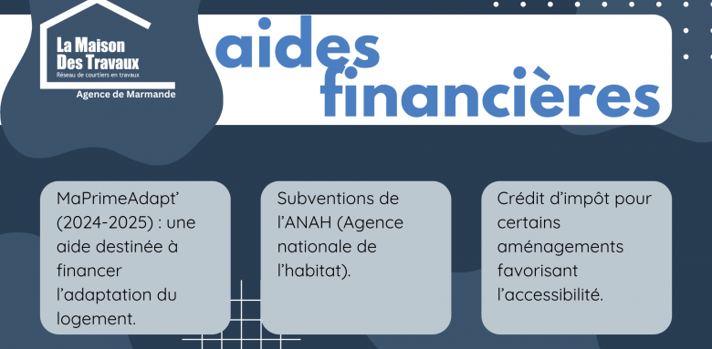 Informez-vous sur les aides financières disponibles pour adapter ou rénover votre logement à Marmande.