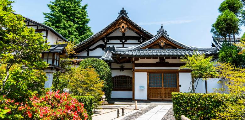 Jardin japonais traditionnel 