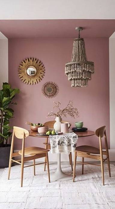 Travaux de peinture décorative dans le séjour - Bouc-Bel-Air 13