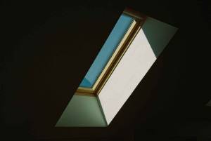 Velux installé dans des combles aménagés 