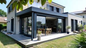 Extension de maison à Ouistreham (Calvados)
