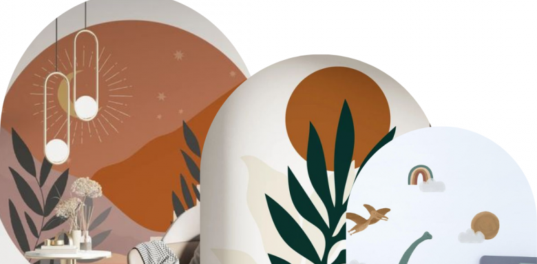 ✨ Transformez votre espace en un clin d'œil avec les autocollants muraux ! 🎨