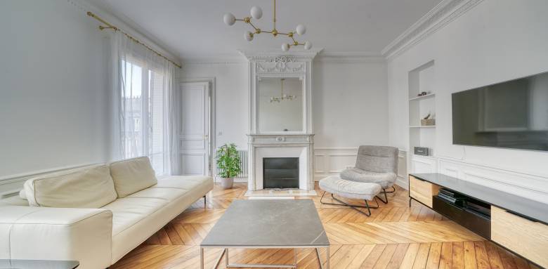 Décoration haut de gamme d’un appartement haussmannien