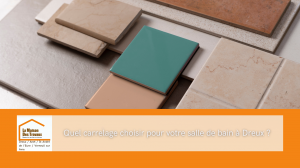 Transformez votre salle de bain à Dreux en un espace élégant et durable grâce aux conseils de La Maison des Travaux pour choisir le carrelage idéal.