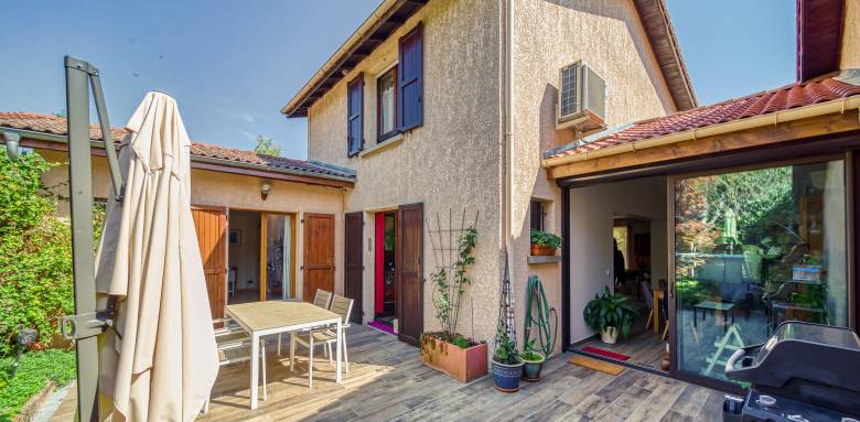 jolie véranda dans le Grésivaudan