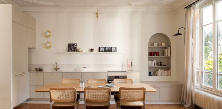 Rénover un grand appartement à Paris 17  