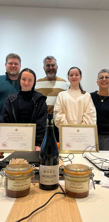 Equipe et stagiaires janvier 2023