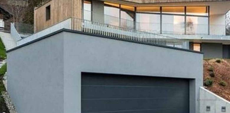 Garage semi enterré