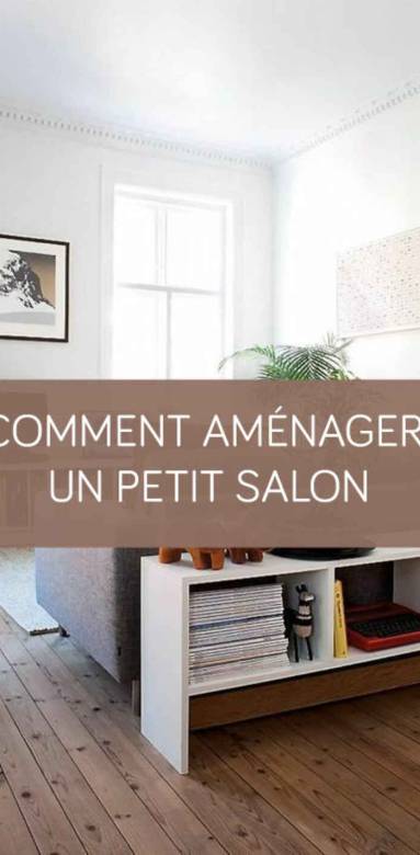 Astuces pour aménager un petit salon