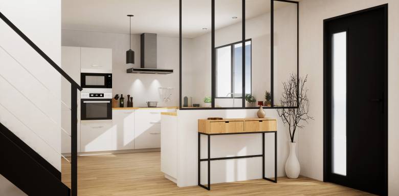 Installation de verrière 