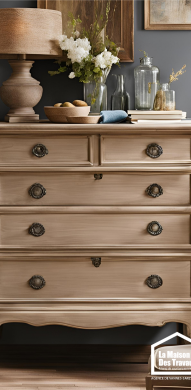 relooking commode ancienne moderne