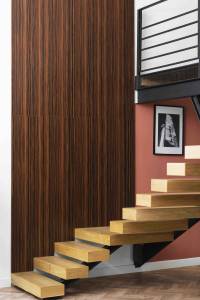 Escalier intérieur bois design à Francheville 69340