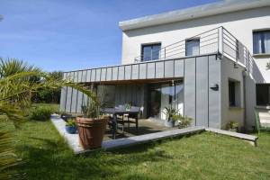 Extension de maison en zinc - La Maison Des Travaux Savigny sur Orge