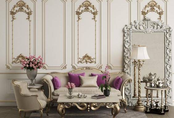 Salon ambiance Baroque