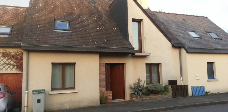 Maison avant ravalement de façade et changement de menuiseries