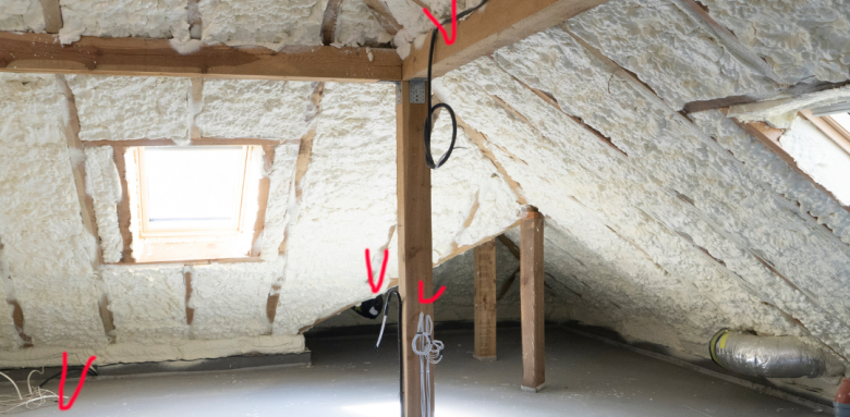 Rénovation énergétique de combles