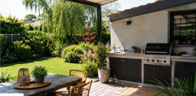 Installer une cuisine extérieure à Sautron