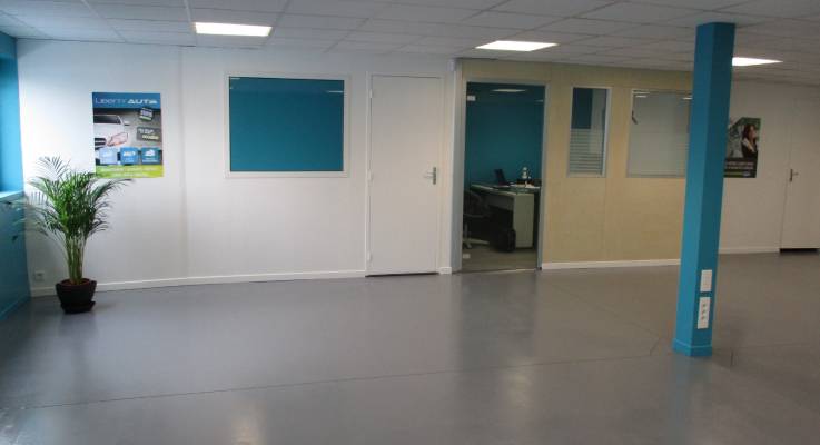 Rénovation d’un local professionnel à Paris 