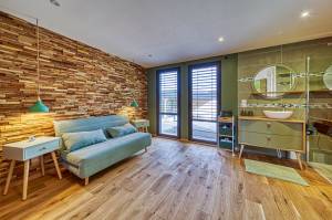 Chambre d'amis avec canapé convertible