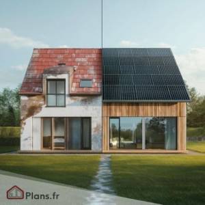 Avant après rénovation énergétique 