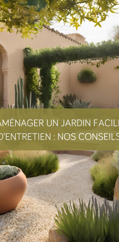 Aménager un jardin facile d’entretien : nos conseils