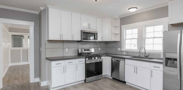 Exemple de la cuisine totalement ouverte 