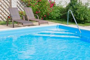 plage de piscine
