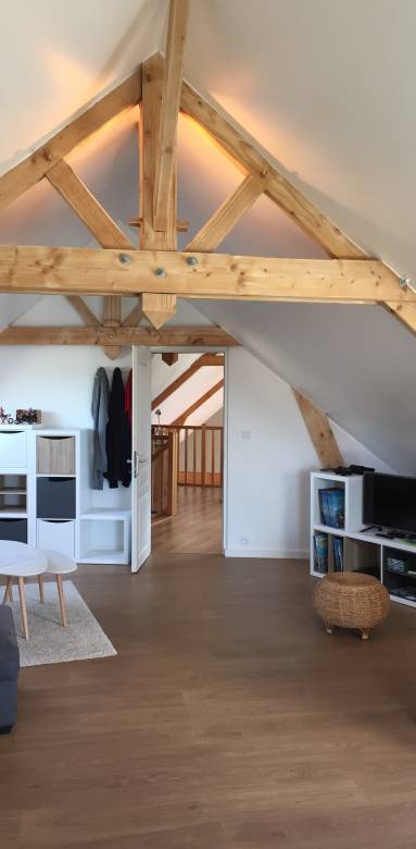 Optimiser l’espace dans les combles sur Granville 50400