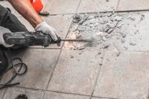 Retirer un ancien carrelage