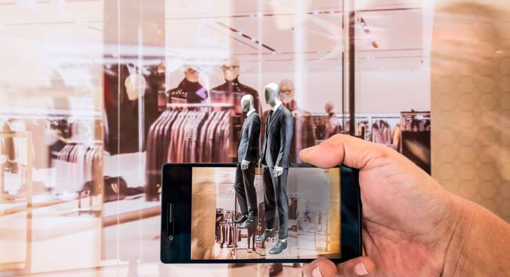 Réalité augmentée dans les magasins