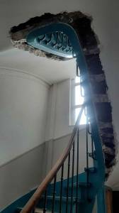 chantier ascenseur Saint Germain