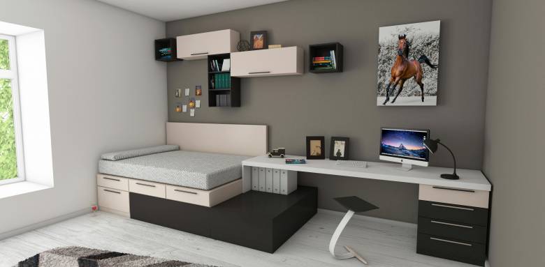 Optimiser agencement chambre longue La Maison Des Travaux Nîmes