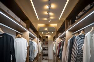 éclairage de dressing