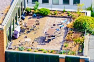 Aménagement toit- terrasse 