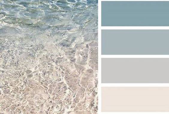 Nuances des teintes 3 pour un style shabby chic