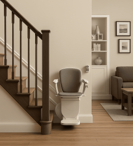 Pose d'un monte-escalier dans une maison - Montpellier Lattes 34