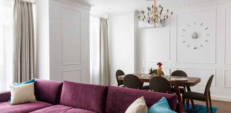 Rénovation d'un salon parisien à Saint-Cloud