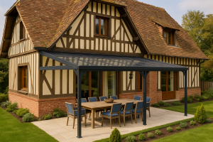 Toit de terrasse en aluminium