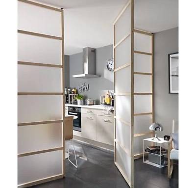 Cloison modulaire en bois - Paris