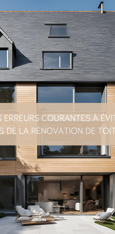 Les erreurs courantes à éviter lors de la rénovation de toiture