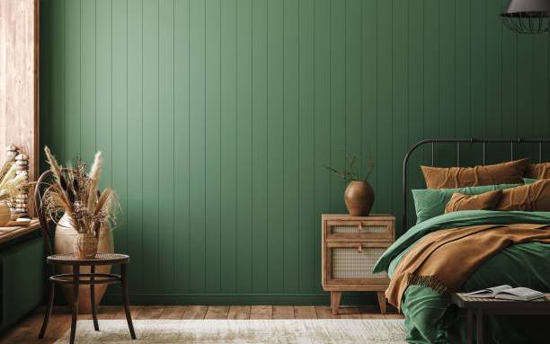 Le vert associer au marron à tout bon ! 