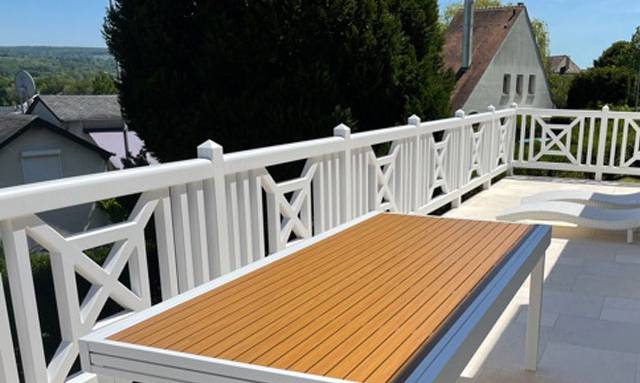 terrasse en Normandie