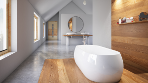 Plancher chauffant salle de bain Orsay